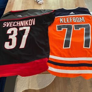 Hockey jerseys